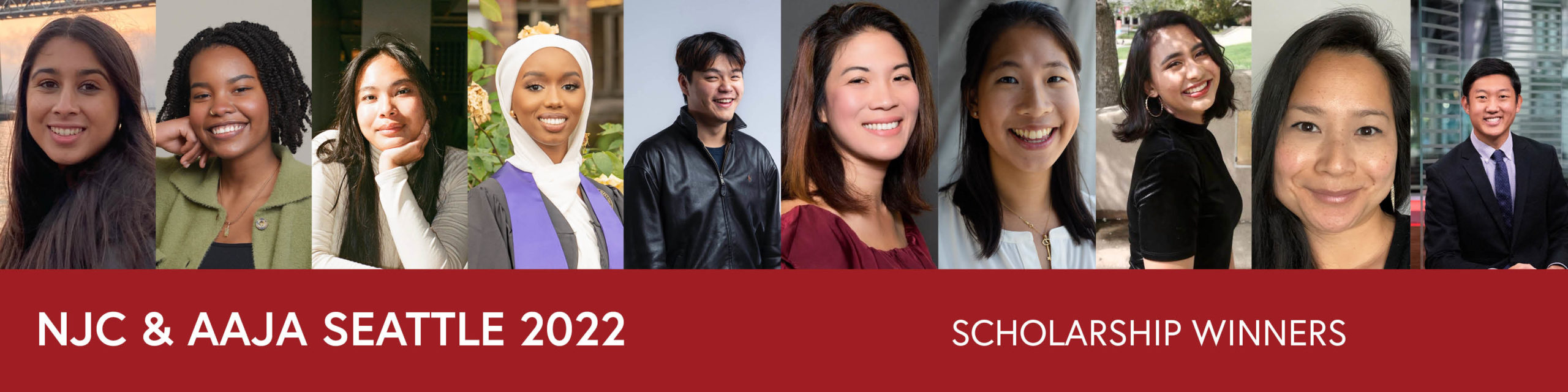 2022 NJC Scholarship and AAJA Founders Scholarship Winners