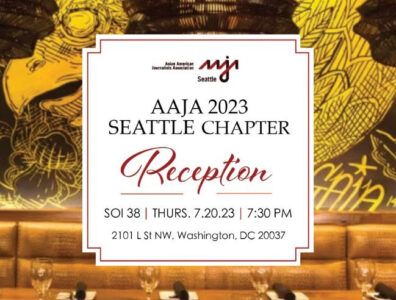 AAJA Seattle reception at convention