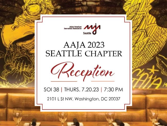 AAJA Seattle reception at convention